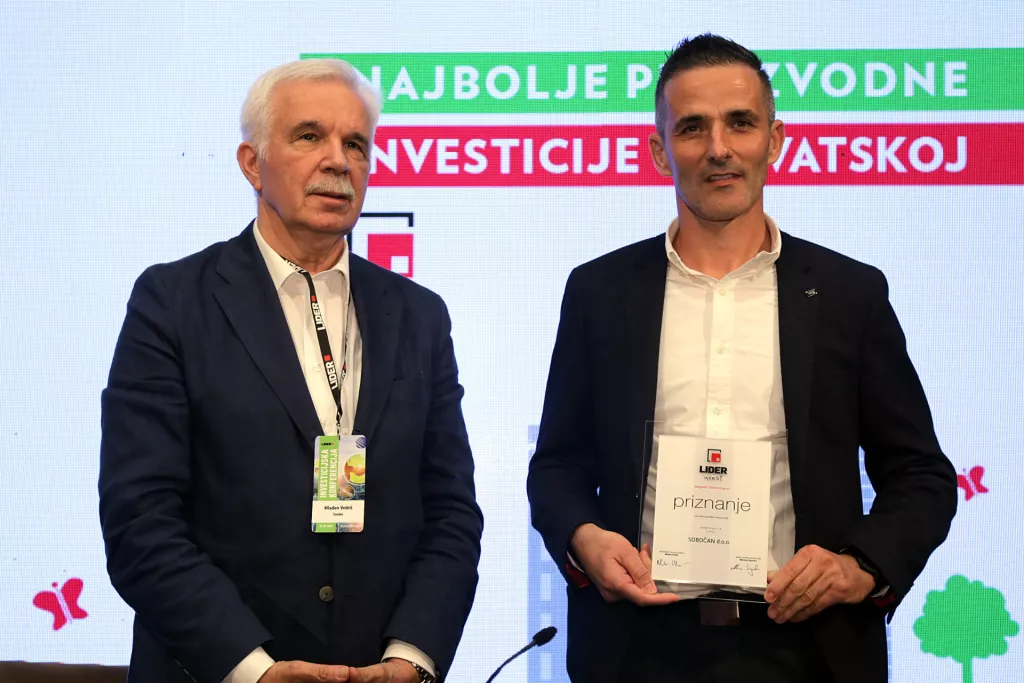 Lider Investicijska konferencija 2023. Mladen Vedriš i Nikola Sobočan