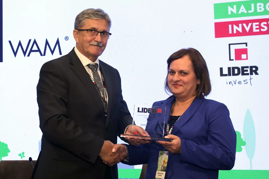 Lider Investicijska konferencija 2023. Miodrag Šajatović i Željka Gaić Gotić