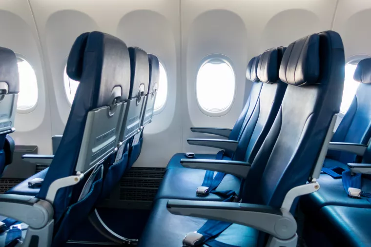 avion, zrakoplov, unutrašnjost zrakoplova