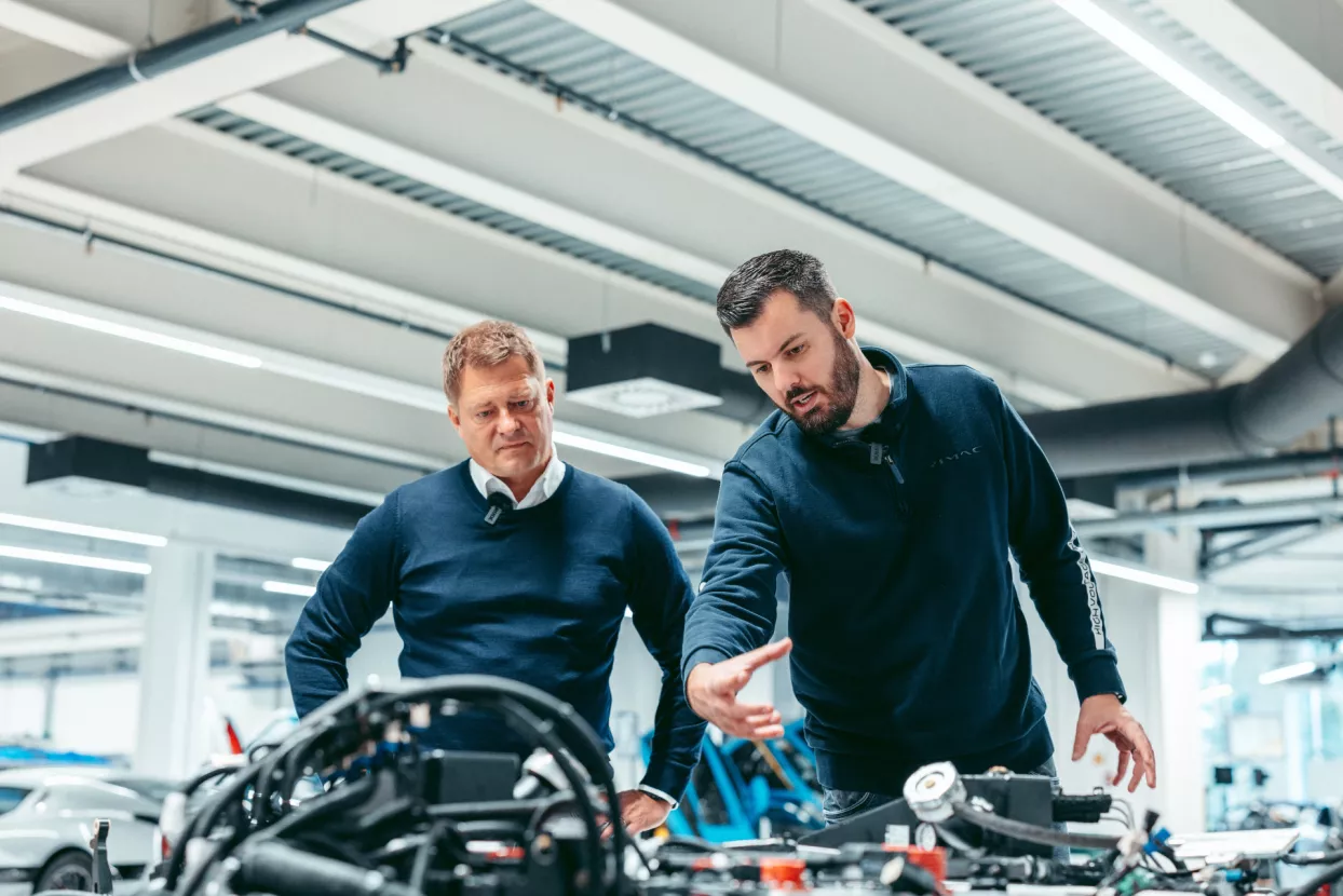 Michael Hajesch i Mate Rimac