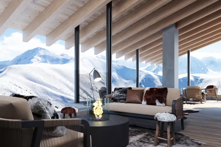 Obertauern Places Hotel roftop