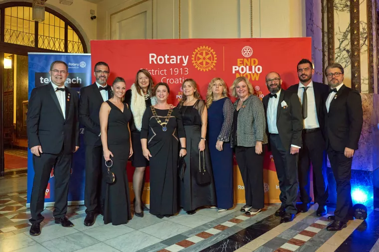 Rotarijanci protiv dječje paralize