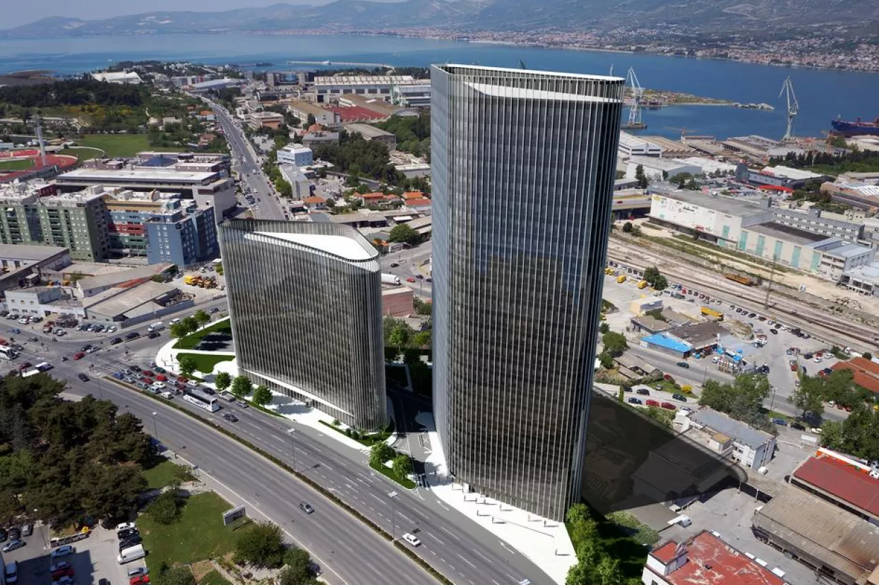 Dalmatia tower u Splitu