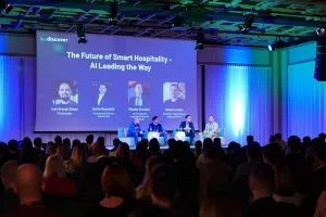 Panel rasprava "The Future of Smart Hospitality - AI Leading the Way"<br>Rentlio Rediscover