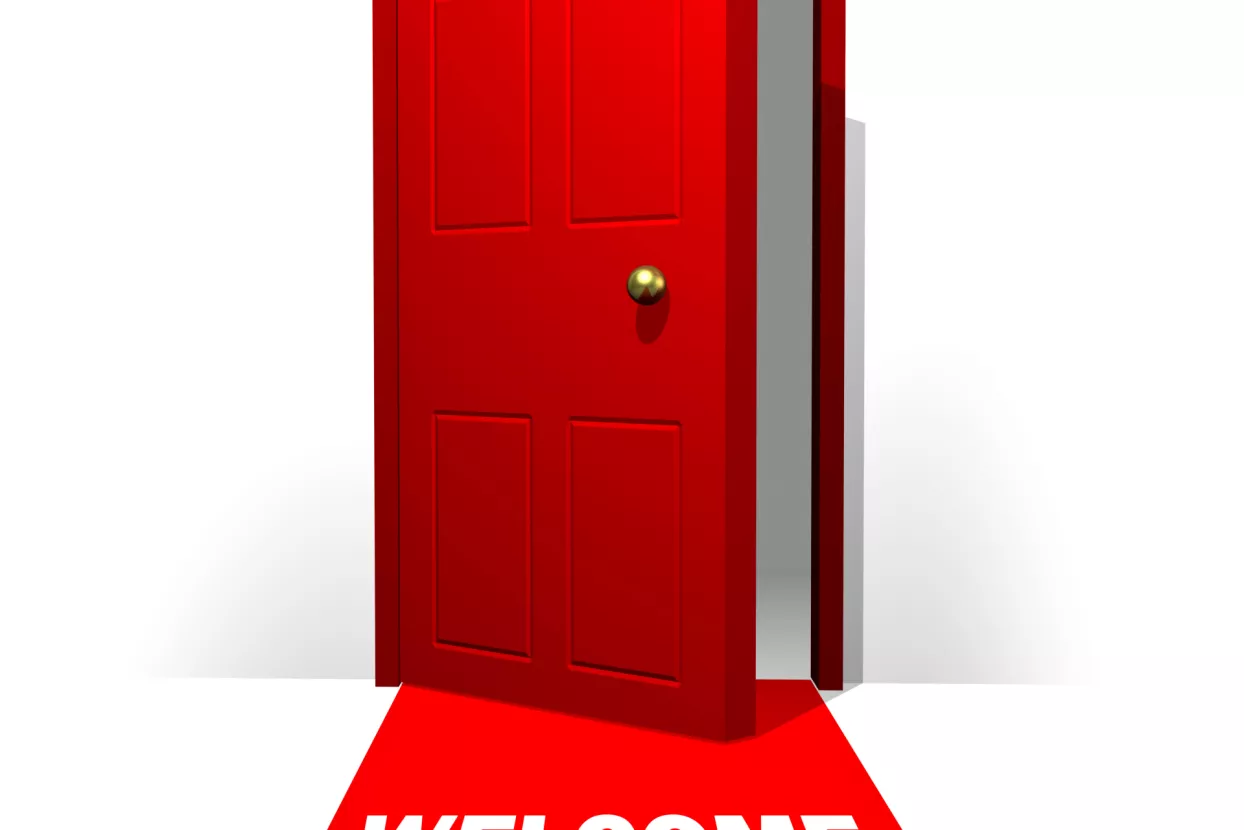 Vrata, otirač, dobrodošli, dobrodošlica