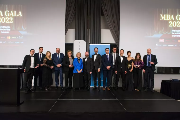 MBA Gala Večer 2022 Zagreb. <br>