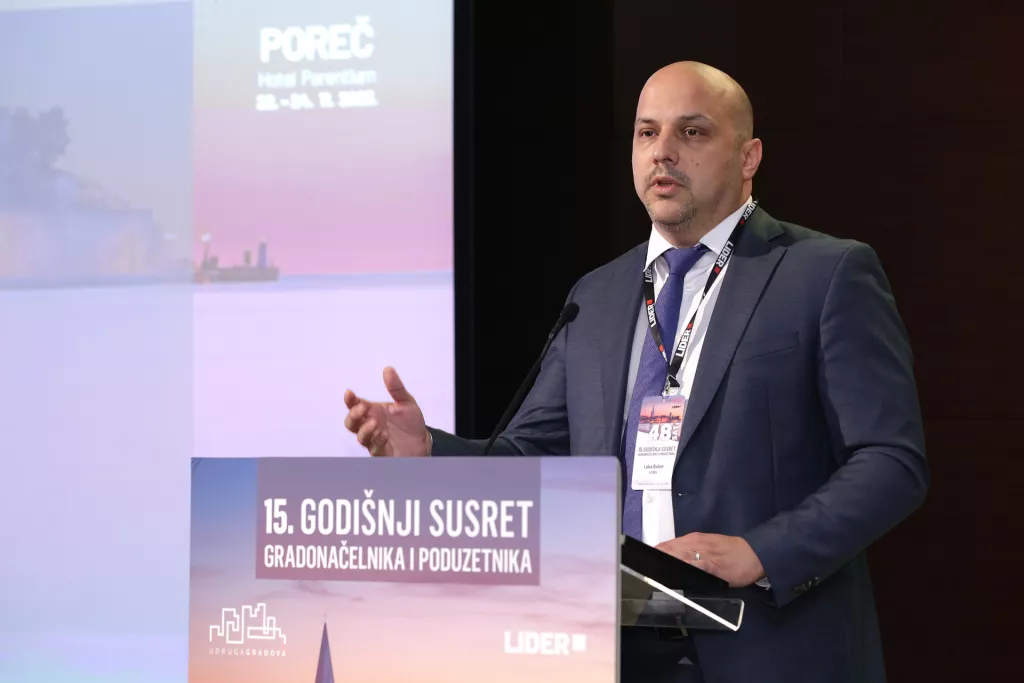 15. godišnji susret gradonačelnika i poduzetnika 48 sati 2023. Luka Balen