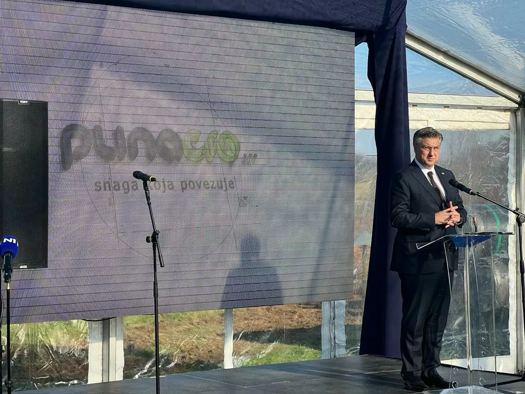 Andrej Plenković<br>Radovi Zlobin - Bosiljevo