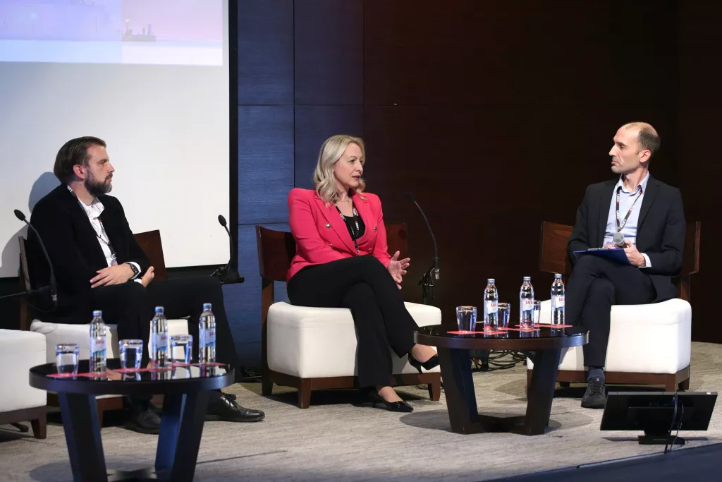 15. godišnji susret gradonačelnika i poduzetnika 48 sati 2023. Razgovor s gradovima: Što nas EUI i URBACT mogu naučiti? Petar Mišura, Antonija Babić i Marko Ercegović