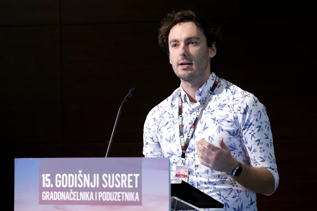 15. godišnji susret gradonačelnika i poduzetnika 48 sati 2023. Marko Kovačić