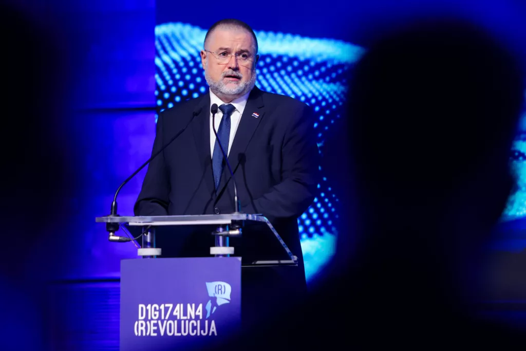 Bernard Gršić, državni tajnik Središnjeg državnog ureda za razvoj digitalnog društva i izaslanik Predsjednika Vlade RH