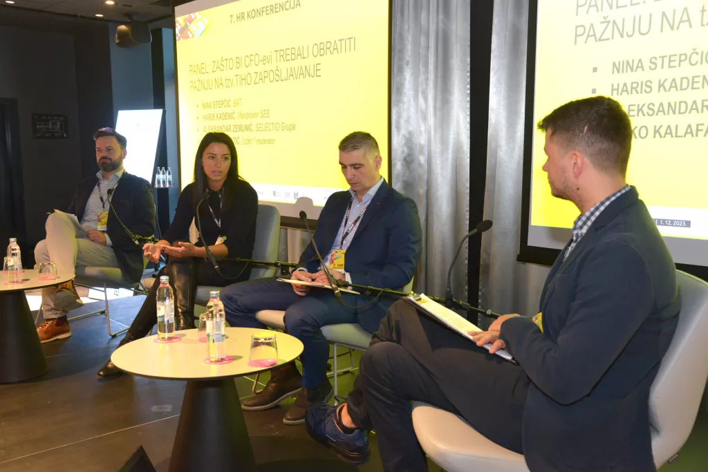 7. HR konferencija, Haris Kadenić, Nina Stepčić, Aleksandar Zemunić, Roko Kalafatić