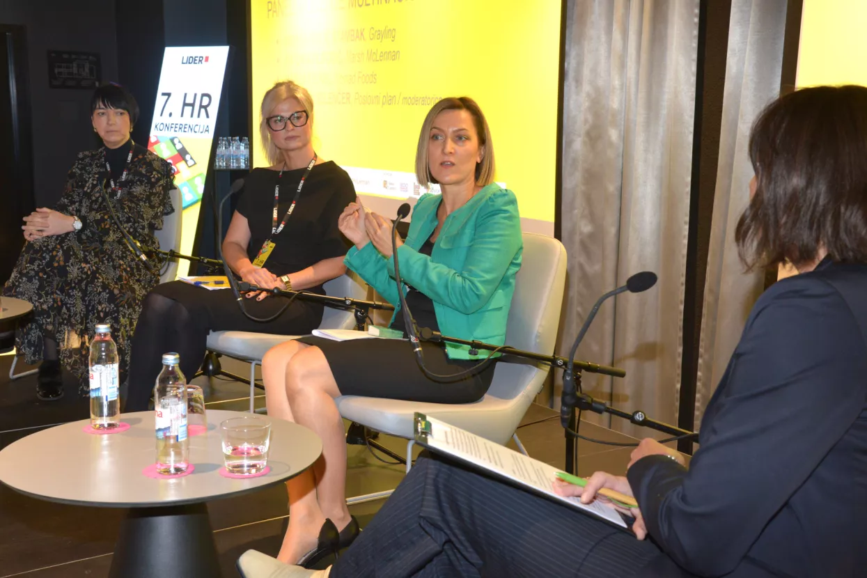 7. HR konferencija, Marija Felker, Antonia Filipović, Nataša Trslić Štambak, Gordana Gelenčer