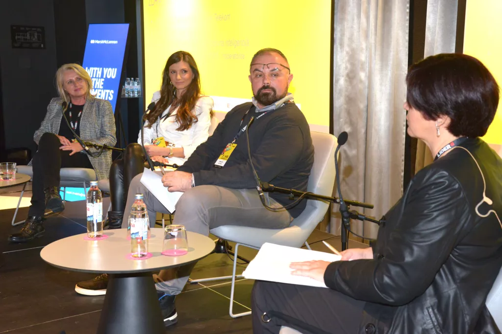 7. HR konferencija, Anita Cvetić Oreščanin, Anamarija Minarski, Dario Car, Hrvojka Kutle