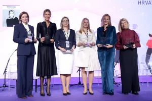 Žene u biznisu 2023. Antonia Glavaš, Lada Tedeschi Fiorio, Zsuzsanna Eva Ortutay, Simona Kostrevc, Anita Letica i Nataša Rapaić