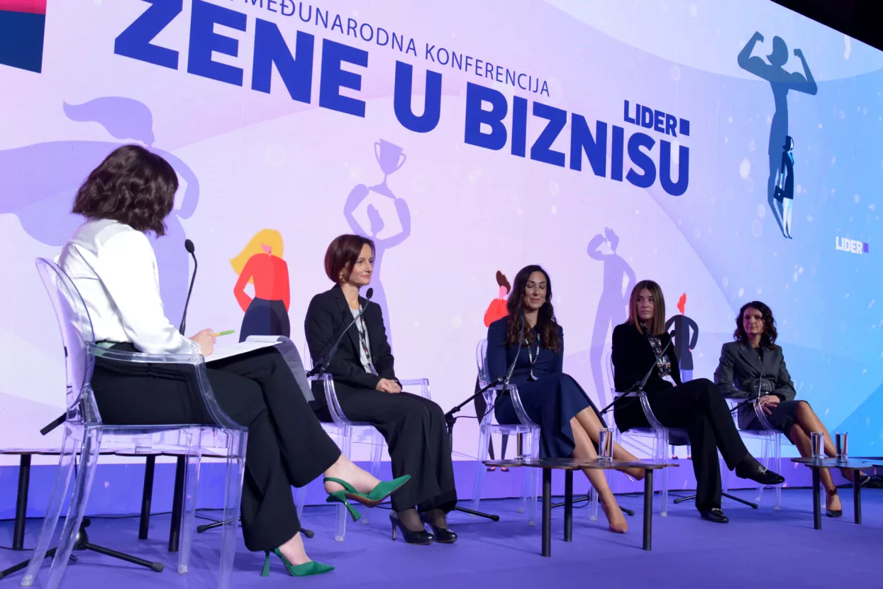 Žene u biznisu 2023. Gordana Gerenčer, Diana Kobas Dešković, Ana Dorić Škeva, Zdravka Demeter Bubalo, Marijana Bačić