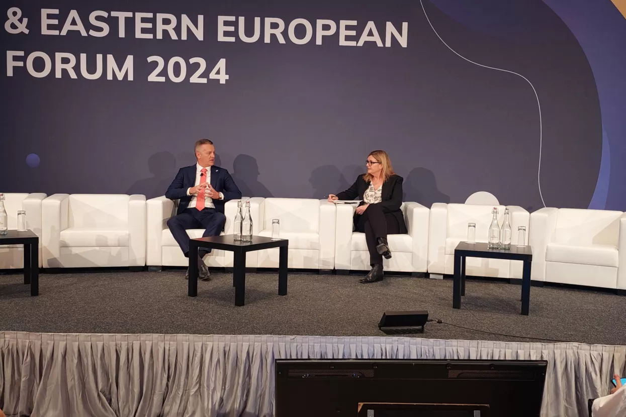 Hrvoje Bujanović na konferenciji Euromoney