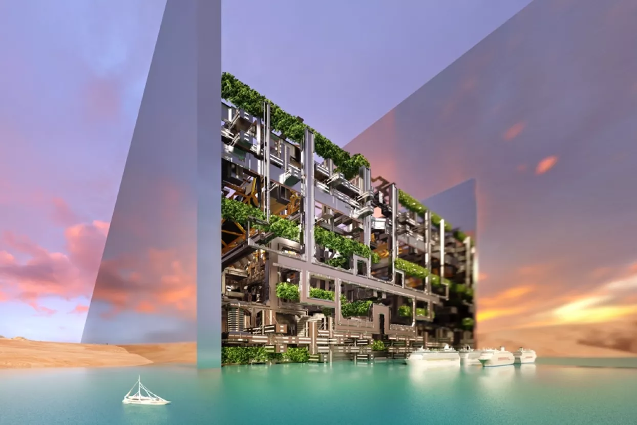 Saudijska vlada je predstavila planove za grad Neom, kao i megastrukturu pod nazivom The Line Saudi Arabia. Ta Linija bi trebala biti dizajnirana kao grad sastavljen od dva paralelna, 200 metara visoka nebodera. Radi se o vertikalnom futurističkom gradu koji bi trebao primiti oko devet milijuna ljudi<br><br>