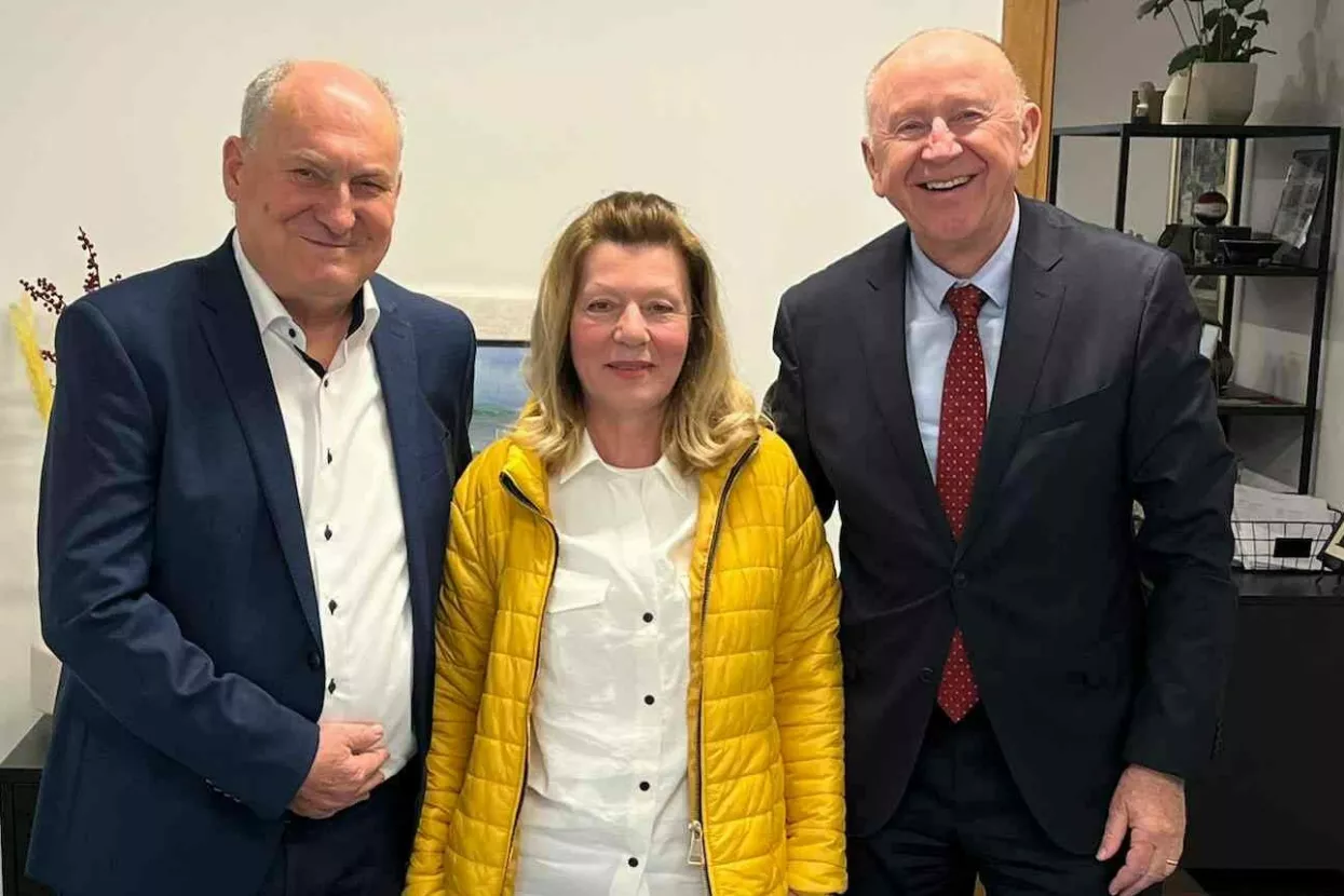 Dušan Šešok i Ljubomir i Jasminka Božiković