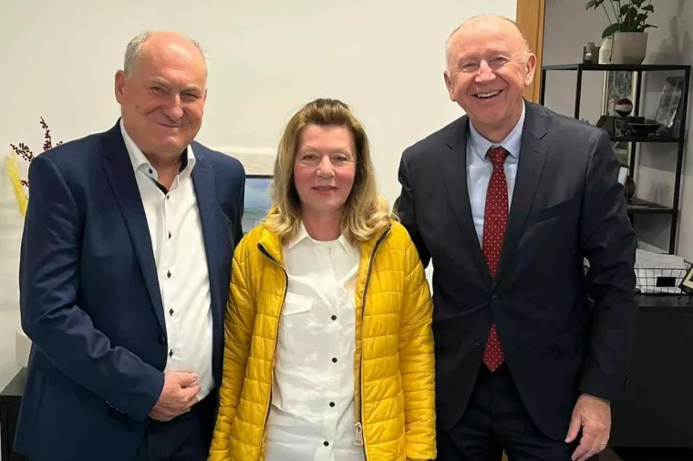 Dušan Šešok i Ljubomir i Jasminka Božiković