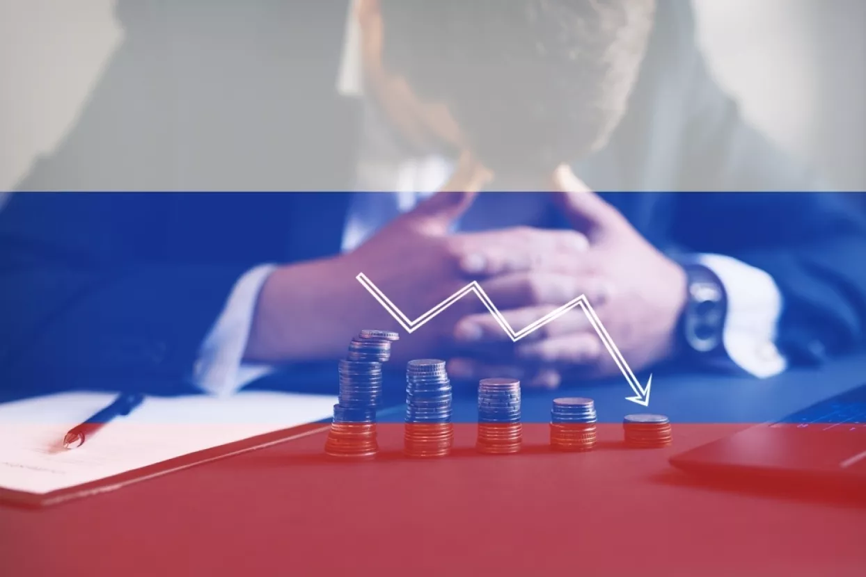 ekonomska kriza, Rusija, pad, drop, otkaz, tuga, očaj, biznis