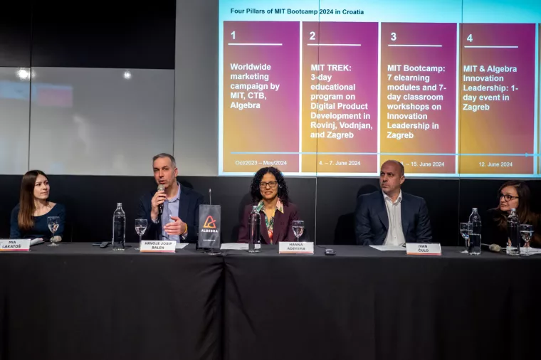 27. 2. 2024. u organizaciji Sveučilišta Algebra održana je konferenciju za medije na temu predstavljanja MIT Bootcampa