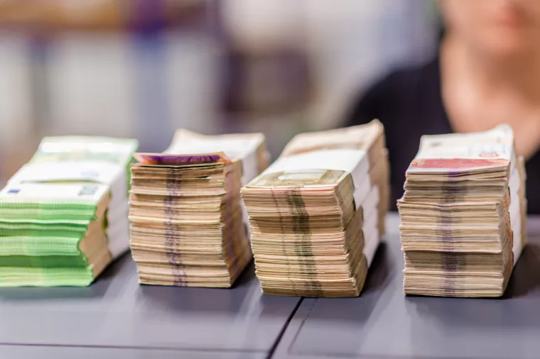 Trezorski zapsi, trezorci, euri