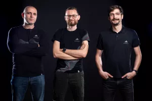 Vlatko Matijević, Srđan Kovačević i Ivan Jelušić - osnivači Orqe