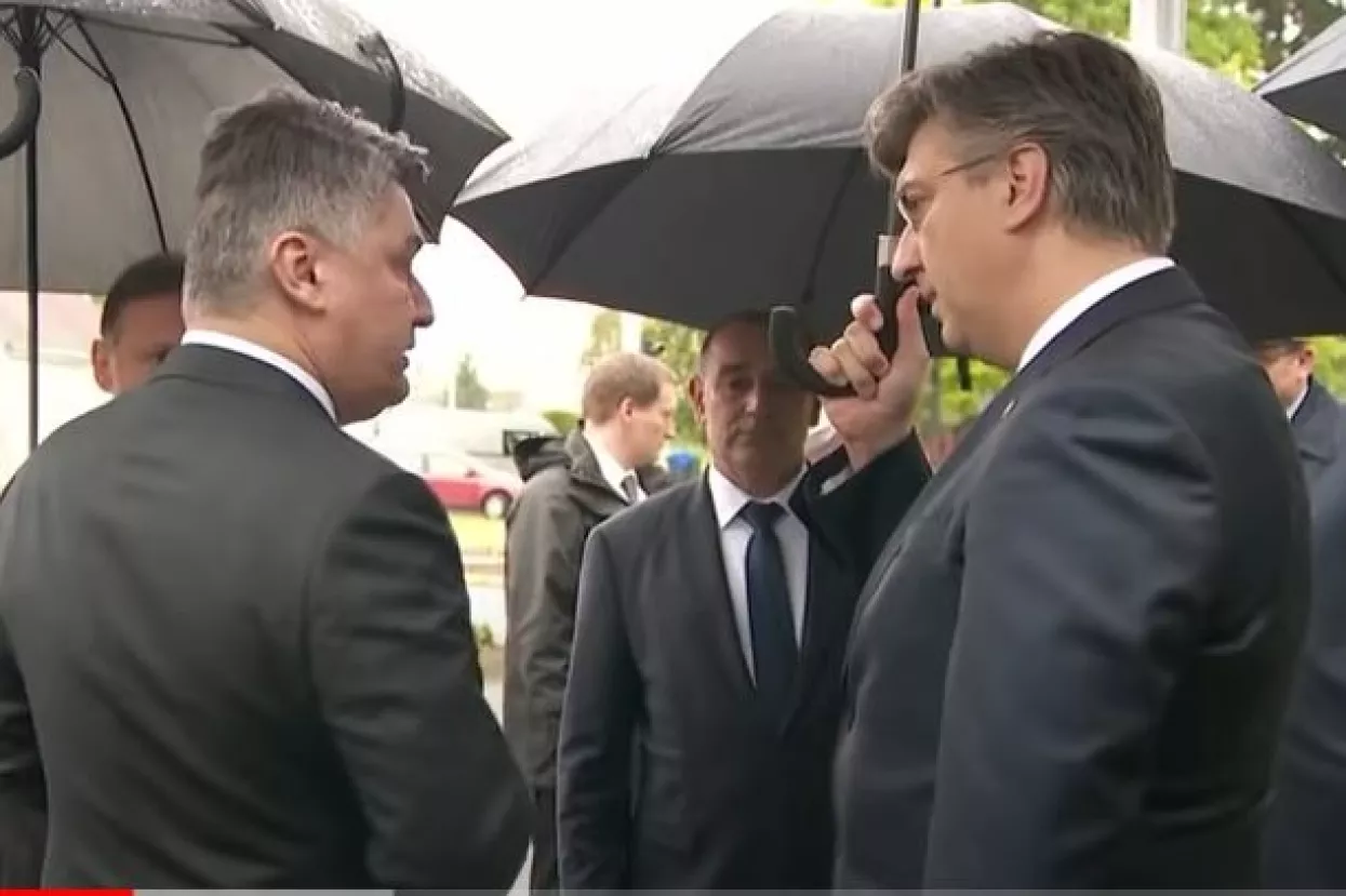 Zoran Milanović i Andrej Plenković