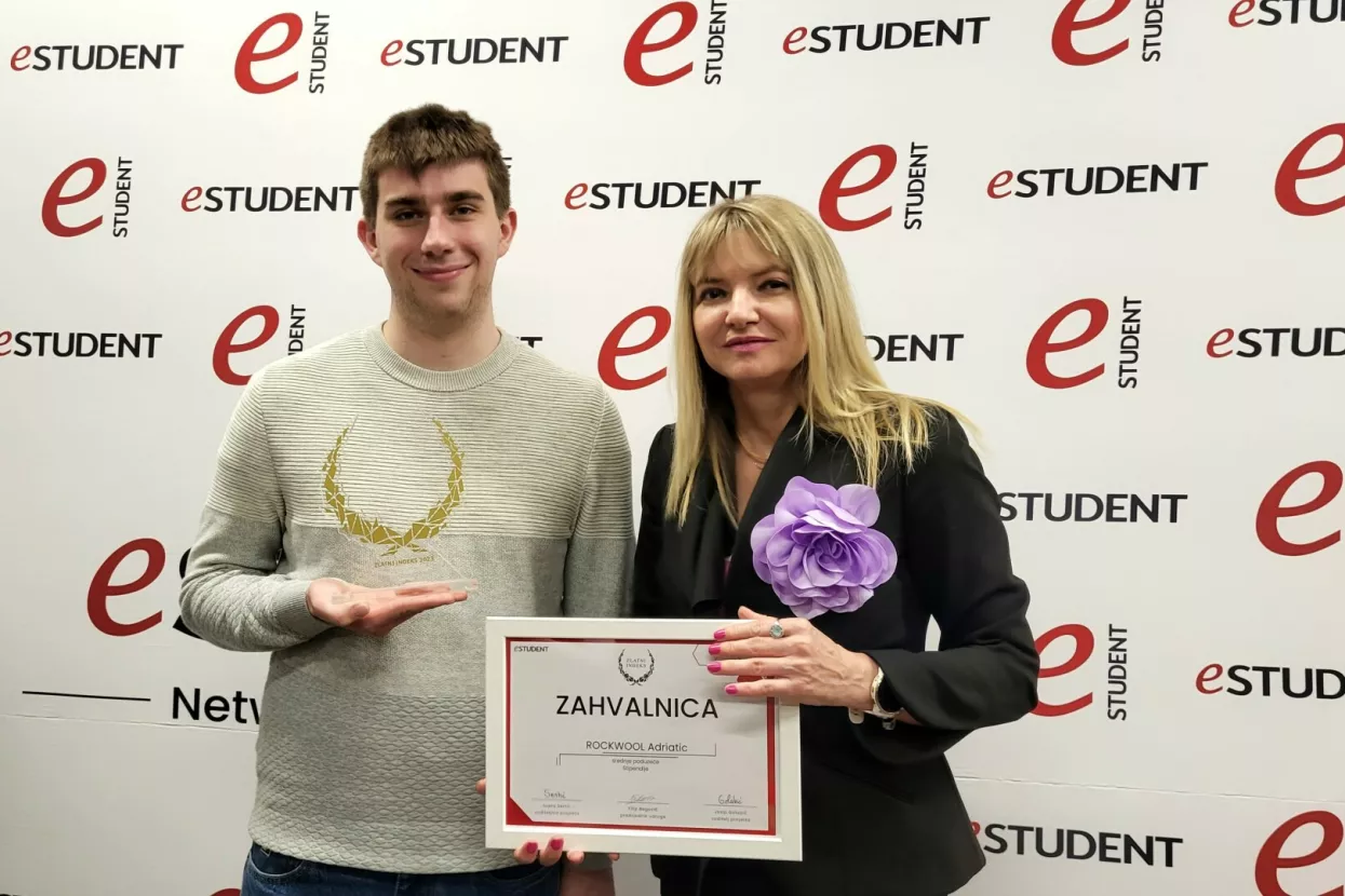 Stipendist Martin Sverko i Anđelka Toto Ormuž