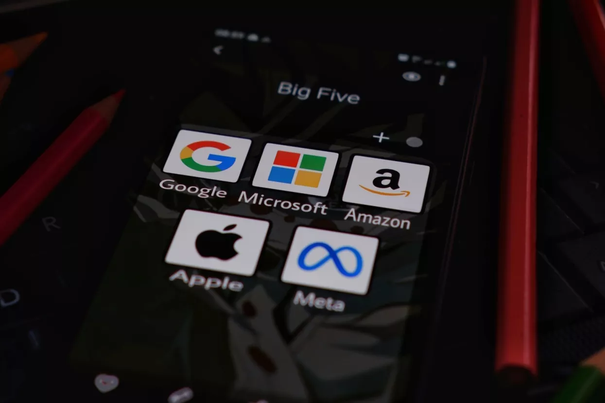 tehnološke tvrtke, dionice, google, meta, amazon, apple