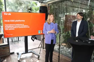 Predstavljanje Hrok ESG platforme, Tamara Perko i Viktor Pavlinić