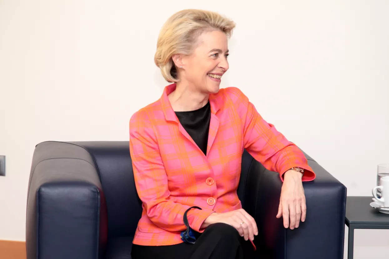 DOLAZAK Ursule von der Leyen u ZAGREB, Ursula von der Leyen,