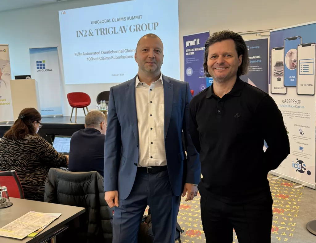 Mark Sedlak i Zoran Korenjak, direktor Projekta Triglav Grupe