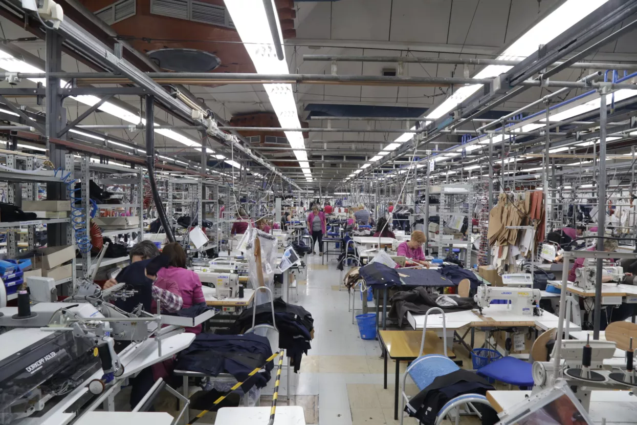 Kotka Krapinatvornica, tekstilna industrija