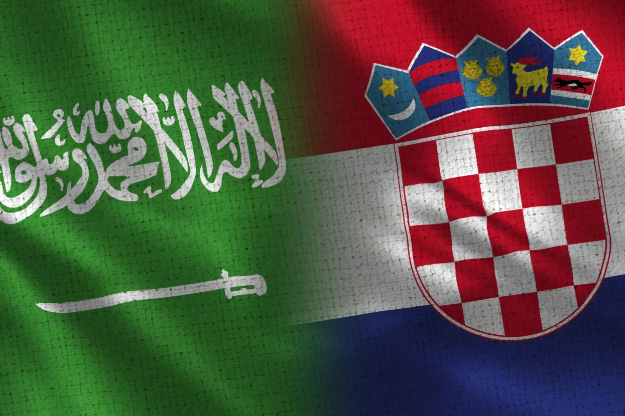 Saudijska Arabija zastava, Hrvatska 