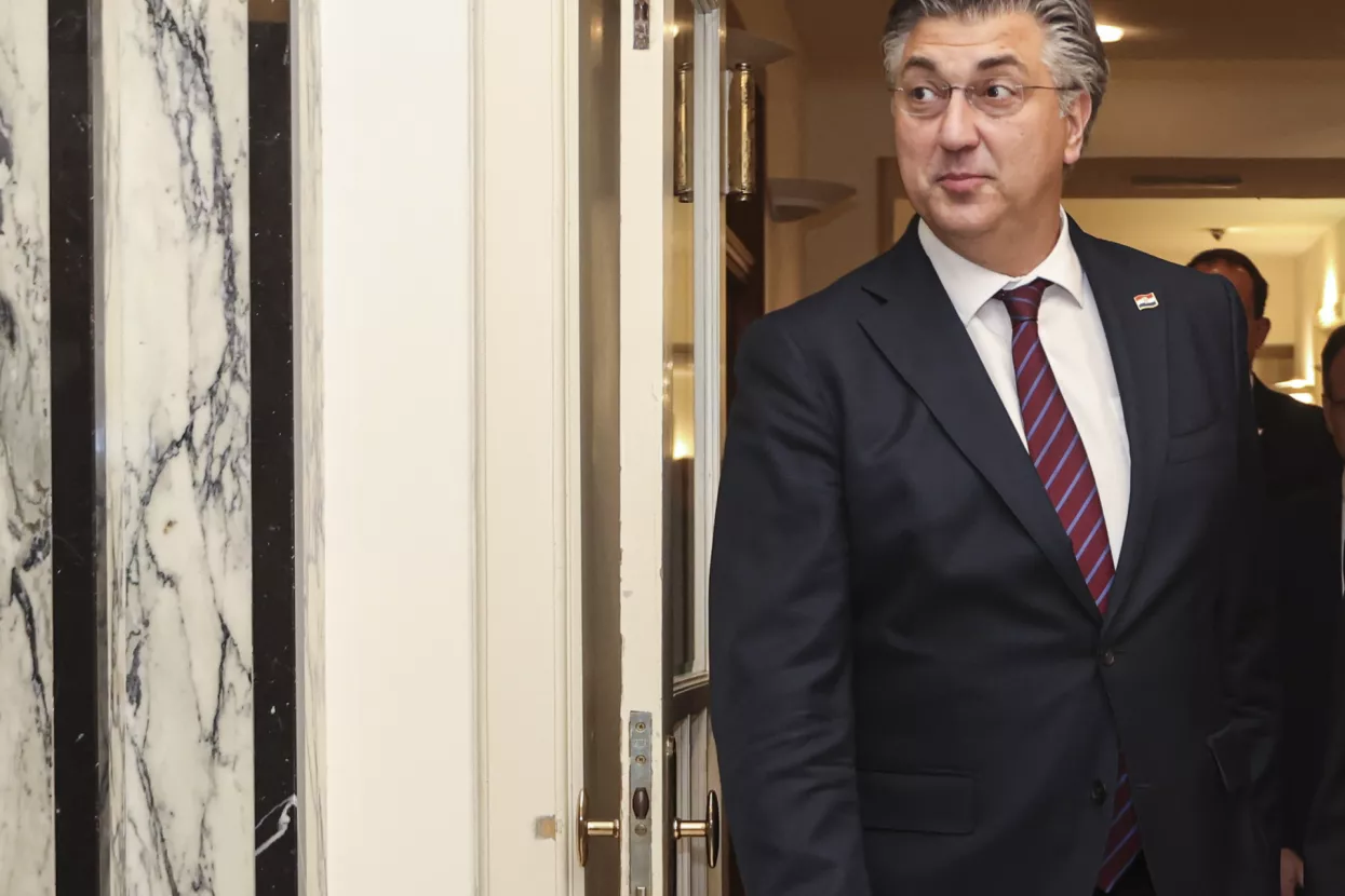 Konstituirajuća sjednica 11. saziva Hrvatskog sabora.Andrej Plenković, Gordan Jandroković