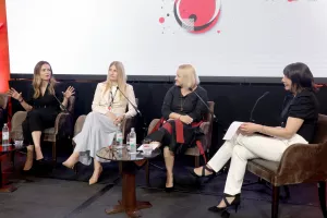 Financijsko - investicijski forum 2024. Okrugli stol "Strategija razvoja tržišta kapitala": Maja Bešević Vlajo, Anamarija Staničić, Ivana Gažić i Gordana Gelenčer