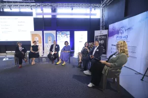 Konferencija Invest in Novska. Okrugli stol 2: "Novska moj novi dom"Marija Šarić, Andeja Šeperac, Zlatko Redžić, Krunoslava Kosina- Milutinović,Josipa Bencek, Petar Šimić, Ksenija Puškarić