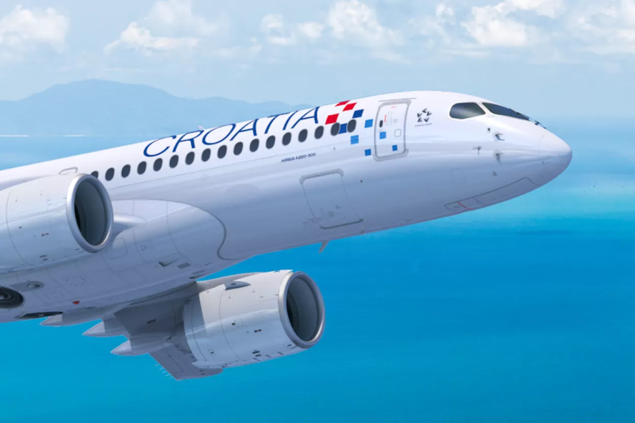 Novi vizualni identitet Croatia Airlinesa 