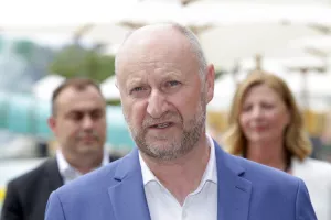 Željko Kolar, Službeno otvaranje nove vodene atrakcije u Termama Jezerčica