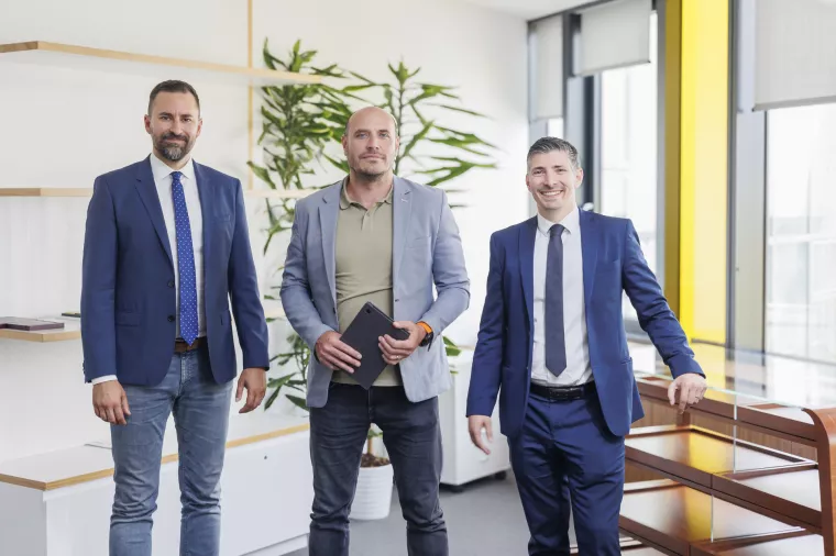  Filip Jelić, Marko Majcenović i Ognjen Bagatin