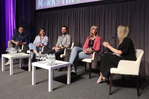 MARKETING AND SALES BY NUMBERS 2024. Panel "8 sekundi za komunikaciju bez pogreške" Hrvoje Škurla, Mia Lasić, Marko Jambrešić, Ivana Postužin i Sandra Babić