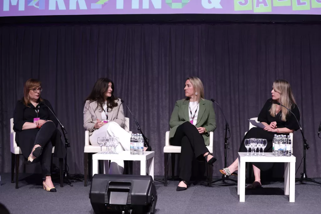 MARKETING AND SALES BY NUMBERS 2024. Panel "Reputacija" Marina Bolanča, Ana Bagarić, Tatjana Petričušić, Sandra Babić