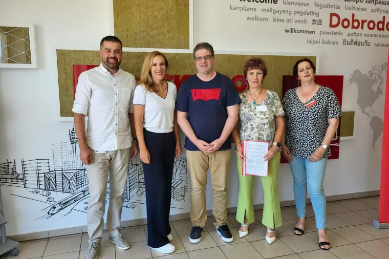 Aleks Fonović, Smiljana Hrvatin, Esad Huskić, Marina Cvitić i Marica Kurtek