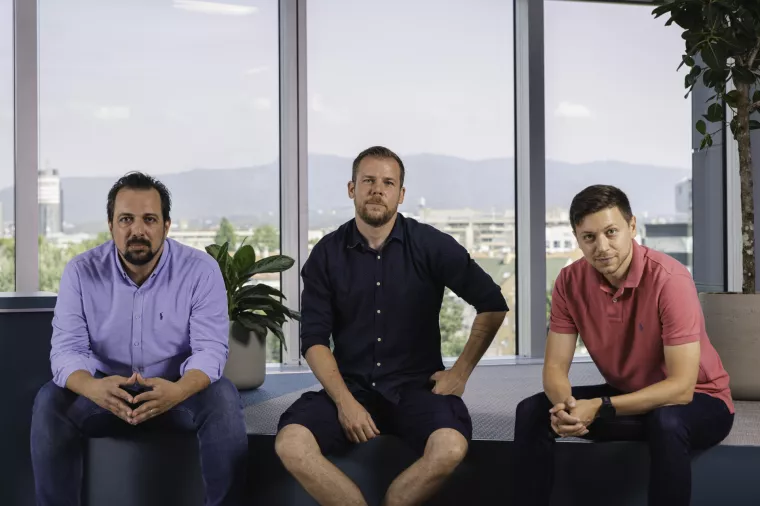 Tomislav Presečki, Saša Ivan i Daniel Ackermann