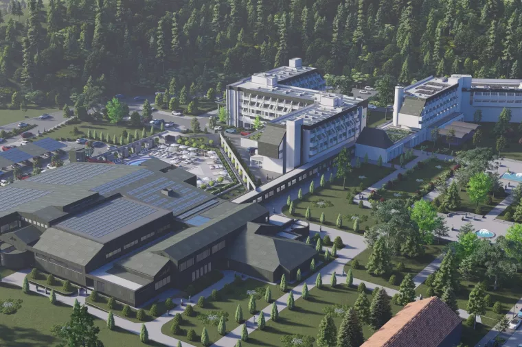 Render za terme Topusko