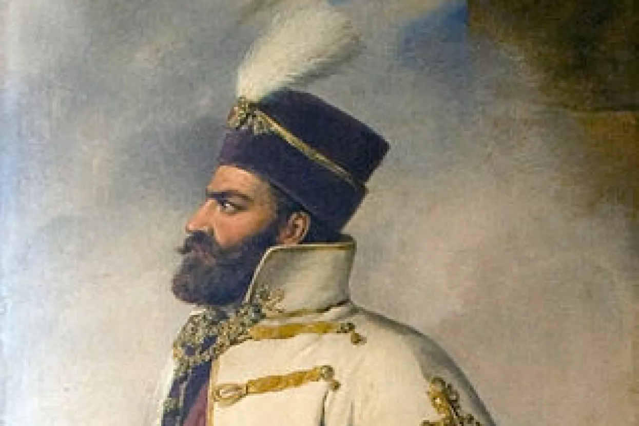 Nikola Šubić Zrinski, slika, Barabas Miklos (1810-1898)