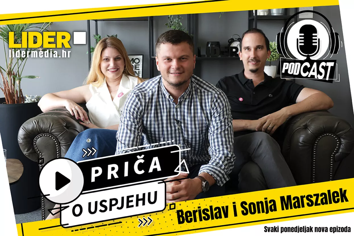 Berislav i Sonja Marszalek gostovali su u Liderovu podcastu 