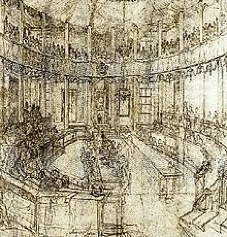 Skica zasjedanja Hrvatskog sabora 1861. godine